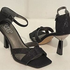 Franco Sarto Women's "Raina 2" Ankle Strap Heeled Sandals Size 8NWOT